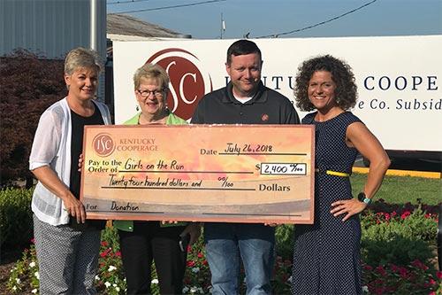 Featured image for “Kentucky Cooperage Supports Local Girls on the Run Chapter”