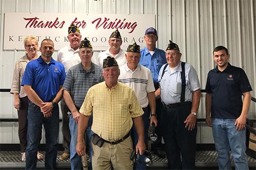 Featured image for “Kentucky Cooperage Donates $2,500 to Local Veterans for Honor Flight”