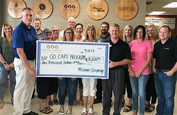 Featured image for “Missouri Cooperage Supports the Greater Ozarks Centers for Advanced Professional Studies – GO CAPS with $10,000 Donation”